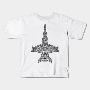 f18 hornet Kids T-Shirt